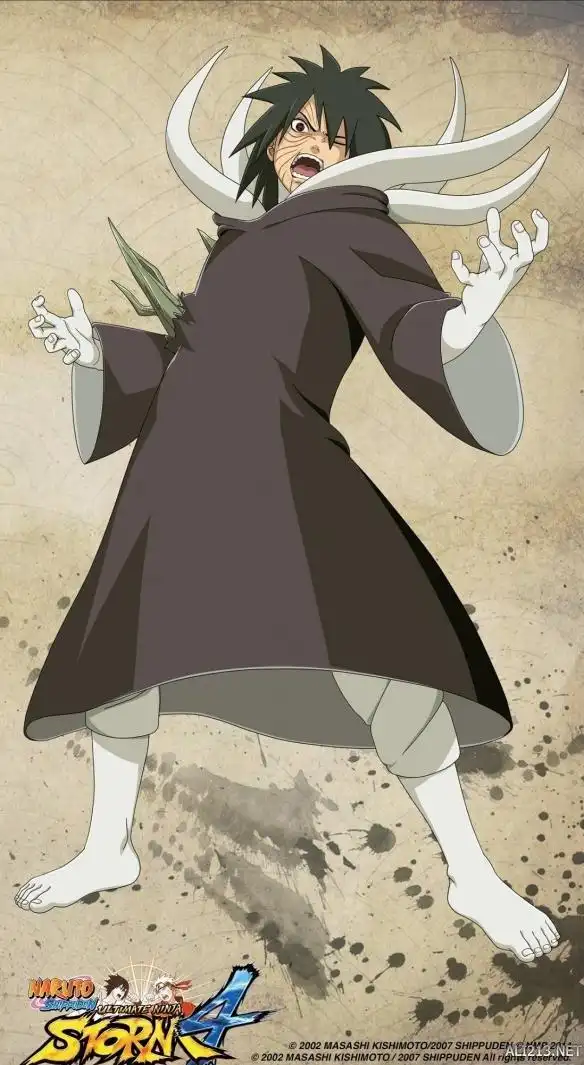 并以卡卡西为敌孤独地生活,历经地狱般磨炼后宇智波带土实力大增,为