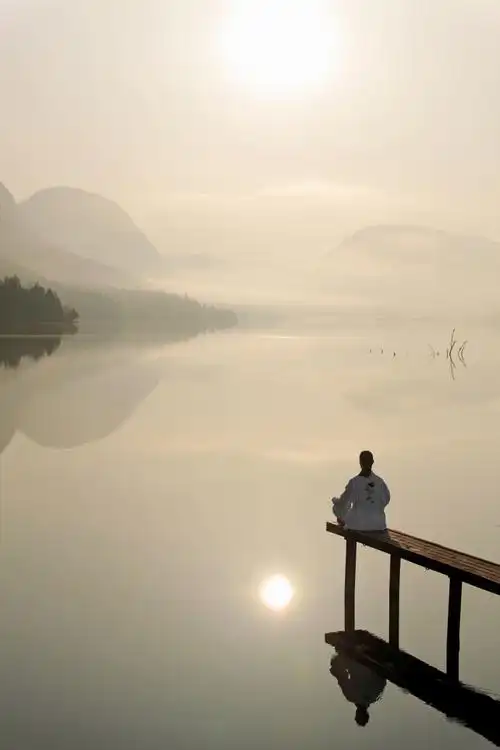 当一个人把寂寞当作人生预约的美丽,怀着淡定从容的心态去面对,也就没