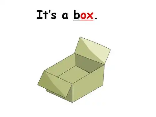 its   box.