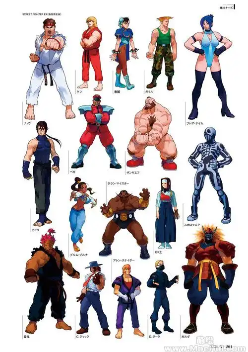 会员画集streetfighter街头霸王artworks极407p