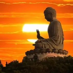 适合做头像的佛像图片好看佛意境图片头像