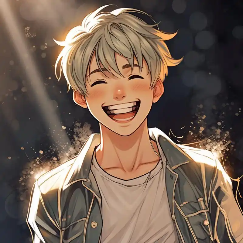 阳光自信男生头像90 漫画风格96 今天给大家带来一组阳光自信的