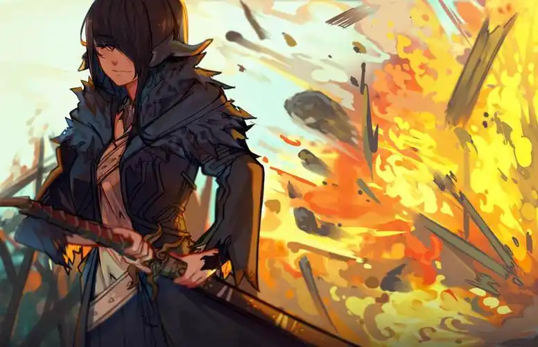 武士插画图片壁纸