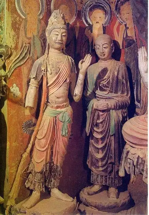 敦煌莫高窟彩塑造像真美壁画佛像塑像菩萨像敦煌市