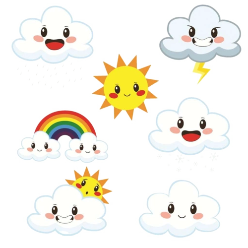 可爱天气图片大全