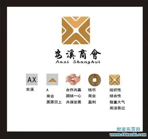商会标志会徽设计图片与寓意说明安溪商会