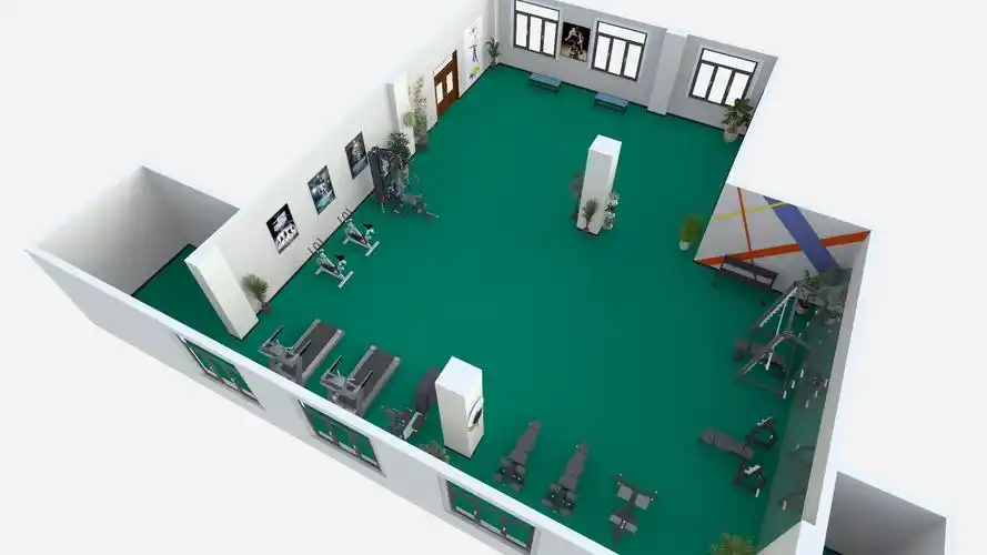 武警某部队健身房设计方案