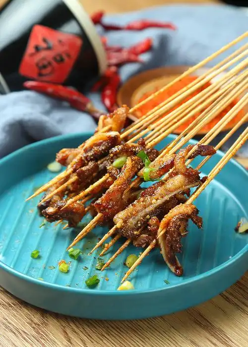 炸炸炸串串拍摄