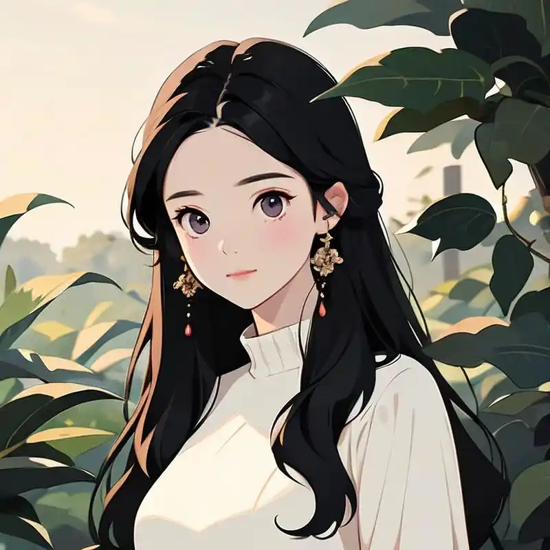 ins森系动漫女生91慵懒风头像