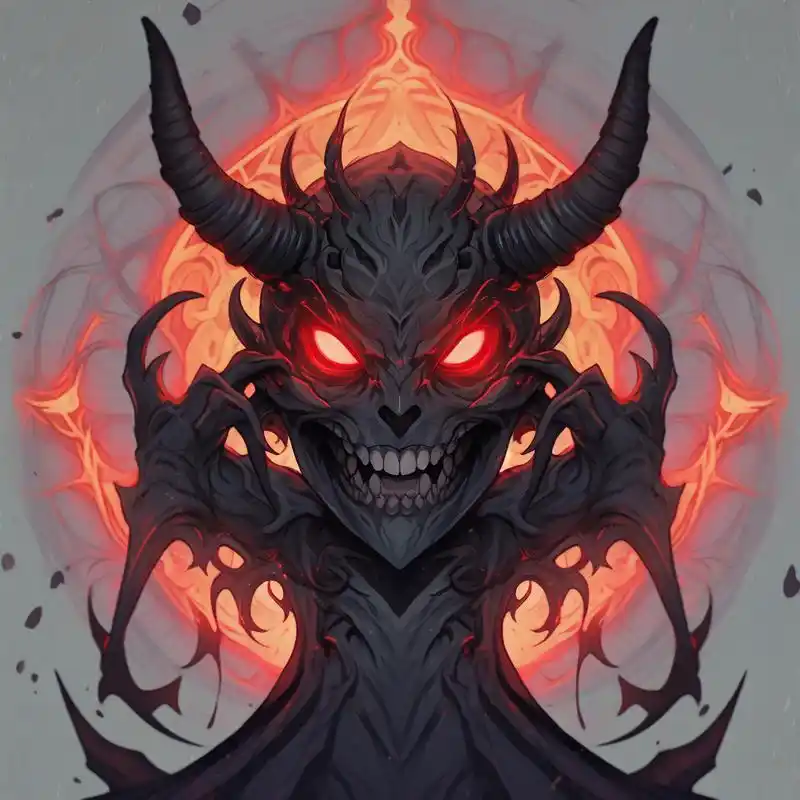 来试试这组暗黑风格的恶魔头像吧!