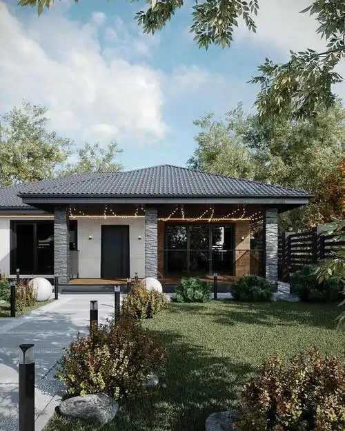 极具东方美学风格的现代中式主义别墅设计