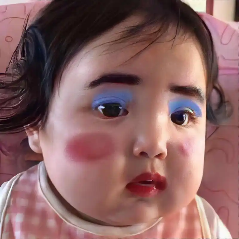 丑萌小孩头像 最近好喜欢这个系列的丑萌小孩头像 	 轮流换着当微信