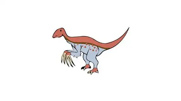 简笔画镰刀龙卡通镰刀龙简笔画镰刀龙简笔画教程恐龙简笔画镰刀龙简笔