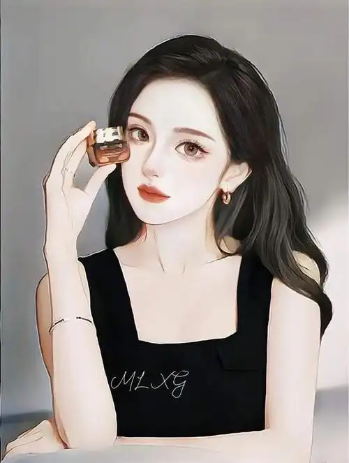 手绘女生头像,又找到一位超棒的画师