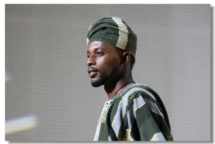 一组非洲黑人模特