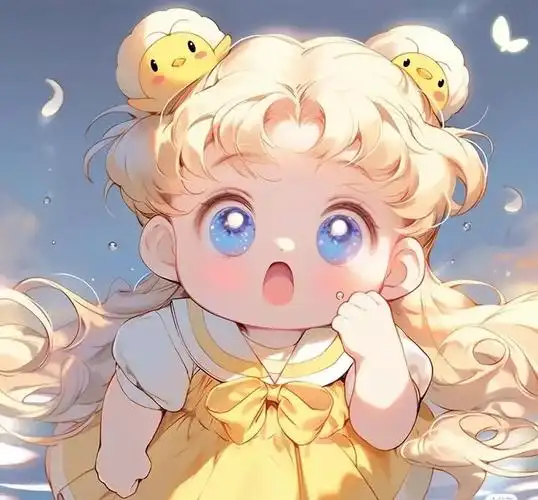 吃惊美少女0606卡通头像漫画女孩卡通卡哇伊抖音