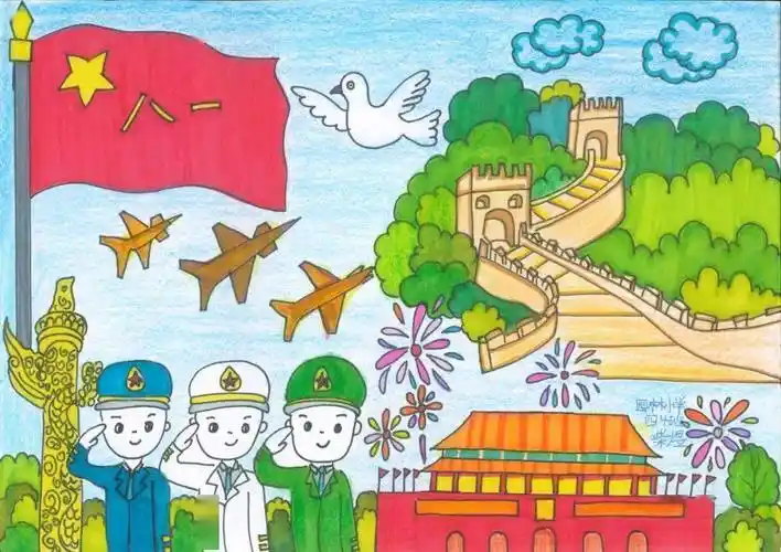 笔墨传情·致敬火箭军 ② | 这是你在我心中的样子_军人_绘画_政治