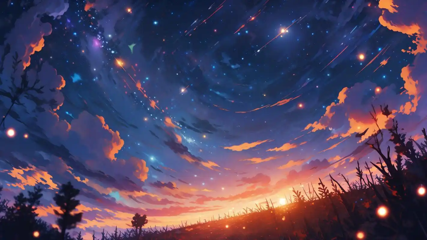 动漫星空壁纸,唯美至极!