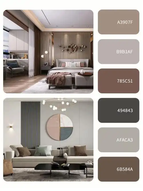 意式轻奢家居配色简单不失魅力的软装