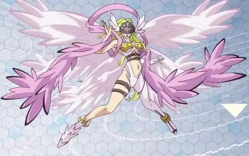 最美数码宝贝天女兽,童年最美系列!