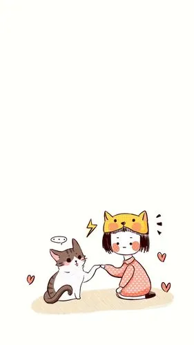 可爱卡通壁纸iphone锁屏壁纸