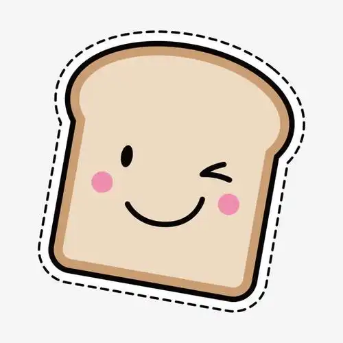 关键词 : 面包,笑容,虚线,线稿,矢量图,可爱,萌萌哒,平面