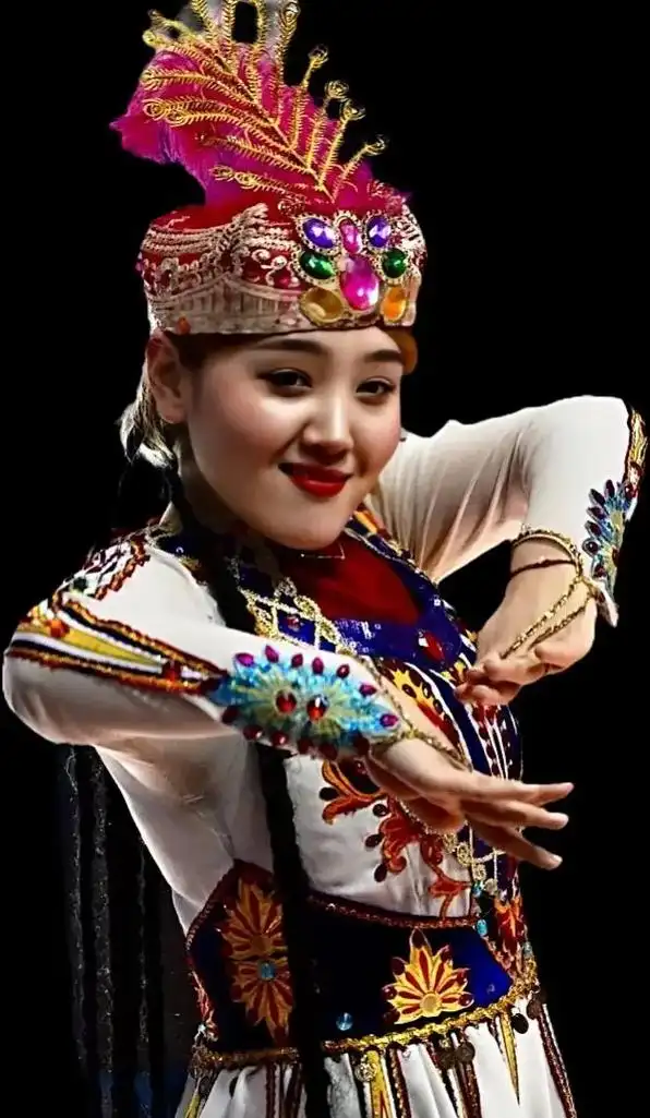 美丽的天山脚下住着能歌善舞热情好客的哈萨克族,甜蜜的笑容淳朴的