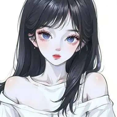 仙气干净可爱手绘动漫女头像