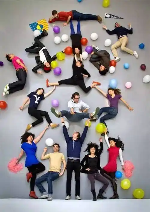 集体照这么拍,我给满分_腾讯新闻