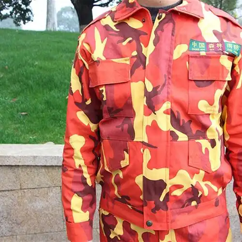 防火 迷彩森林扑火服 森x林消防作训服扑火服装 防火服装
