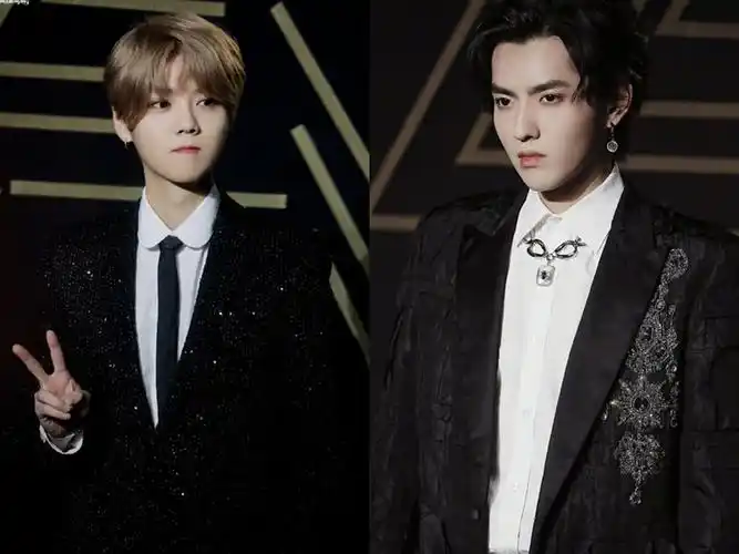 星光大赏名场面:吴亦凡鹿晗罕见同台,肖战王一博台下说悄悄话