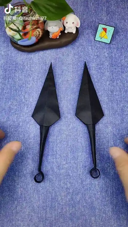 兵器史上排名第一的居然是小李飞刀他妈妈的飞刀折纸飞镖手工diy