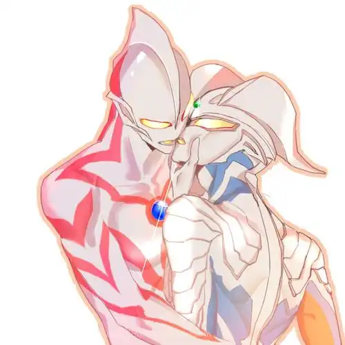 奥特曼(第二张是朋友的神之手让气氛变的不一样了起来)鲨鲨兔兔贴贴