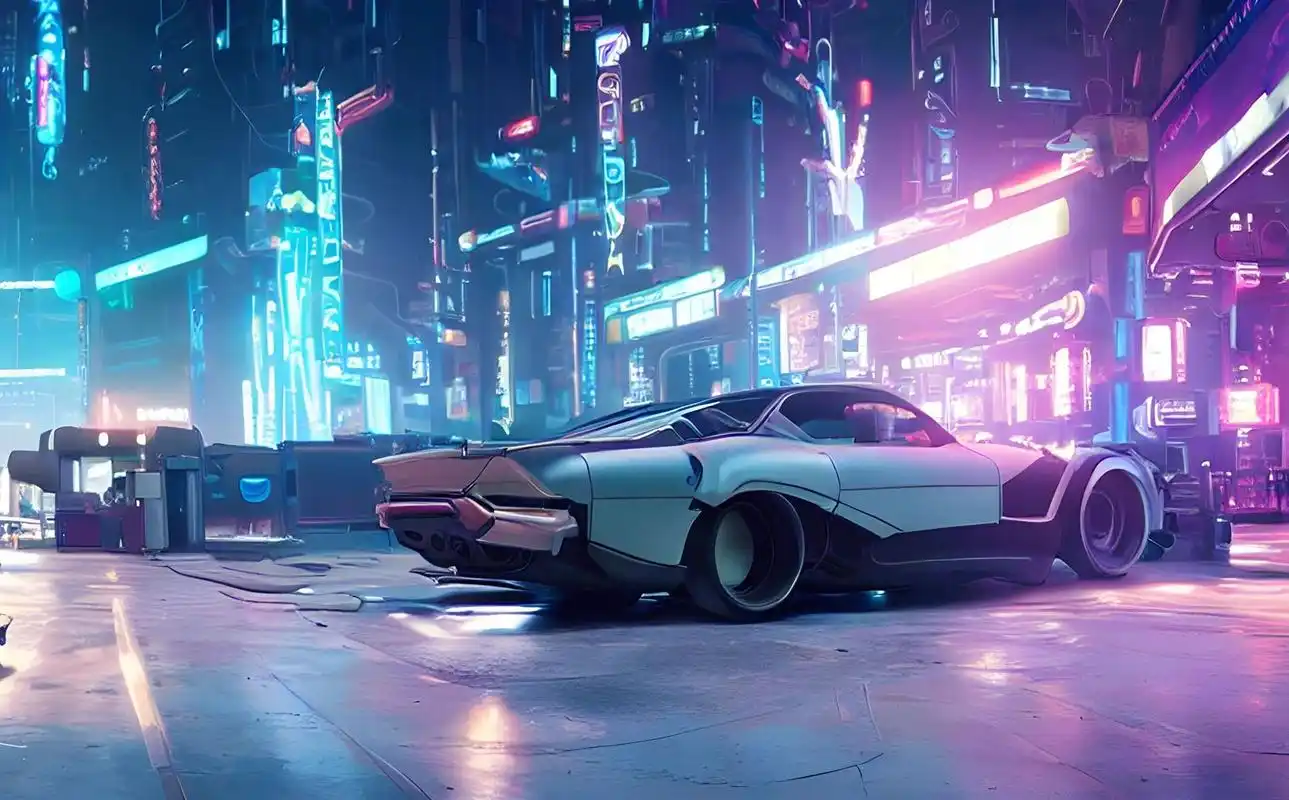 ai绘画|赛博朋克未来都市壁纸分享 超炫酷的赛博朋克风高清电脑壁纸