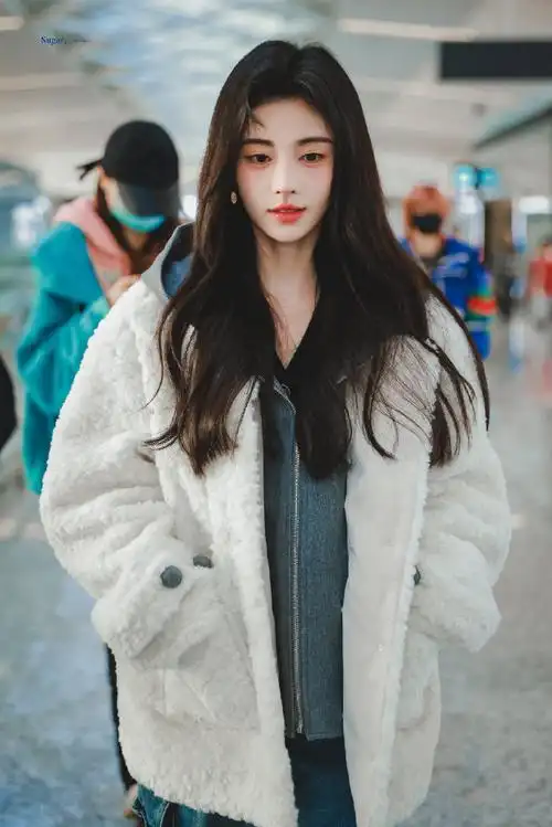 鞠婧祎##鞠婧祎机场