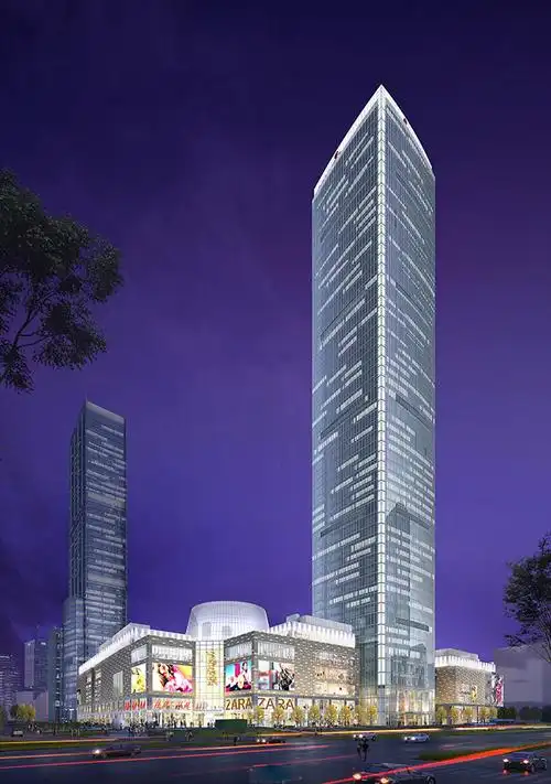 南京华采天地购物中心设计将建筑做成了艺术_效果图区_室内设计联盟