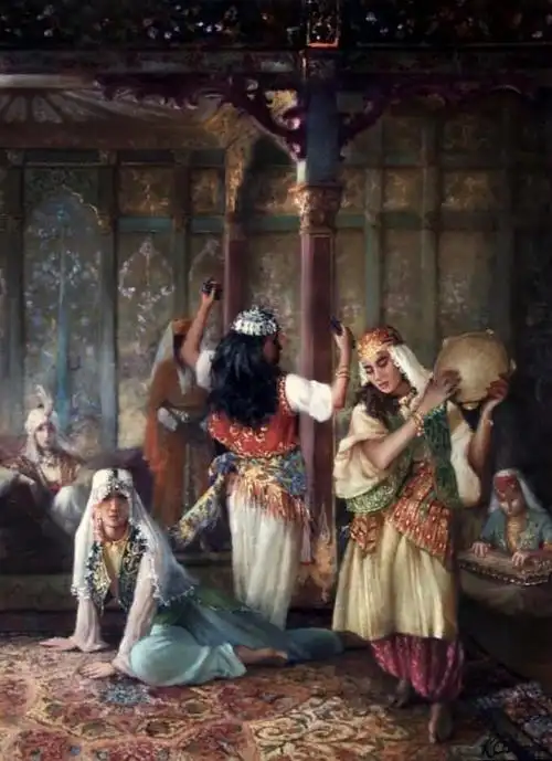 土耳其艺术家kamilaslanger绘画作品欣赏2