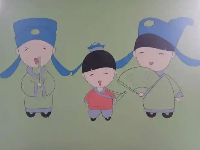 幼儿园国学墙绘