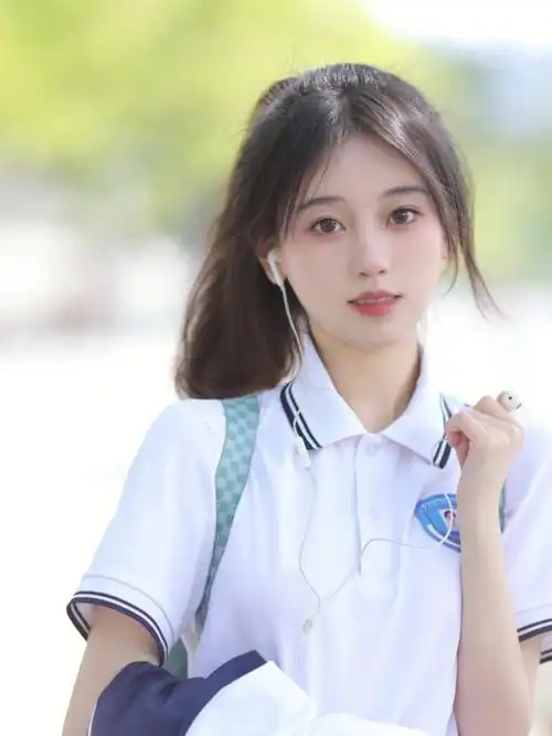 青春校服写真美好的十七岁