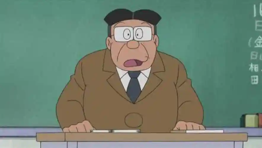 哆啦a梦:大雄在课堂上大笑不止,这下把老师给气坏了!