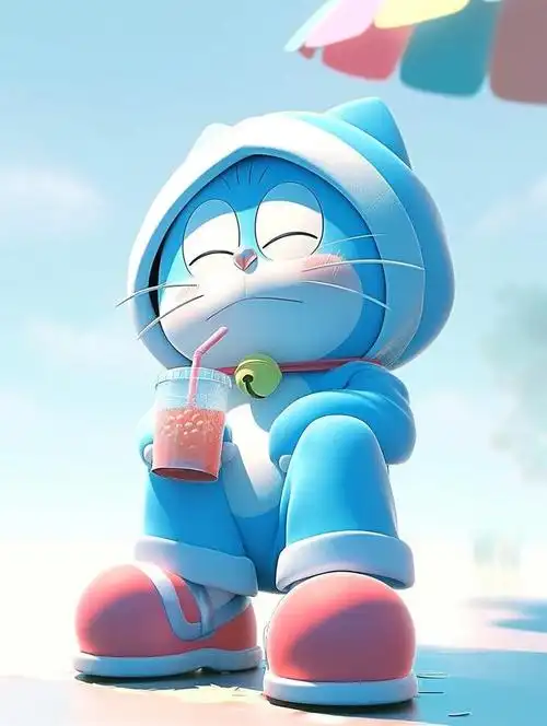 好看机器猫图片