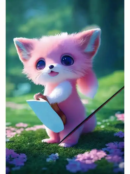 ai插画  ##手机壁纸  #狐狸  #小狐狸  #壁纸  #卡通壁纸  #动漫壁纸