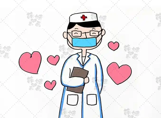 画一位医务工作者,向他们表示最崇高的敬意!