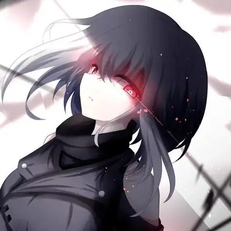 暗黑系女生动漫头像害怕吗