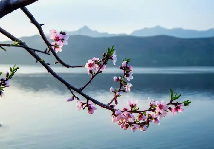 桃花依旧笑春风