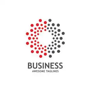 点缀矢量圆环框架, 圆圈形状的圆点纹, 时尚的设计元素为圆的旗帜或