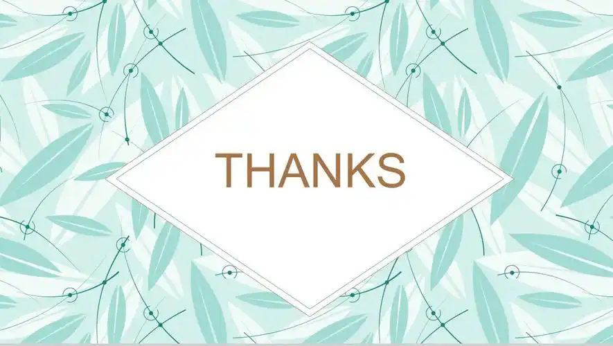 小清新简约毕业论文答辩16素材ppt模板精选