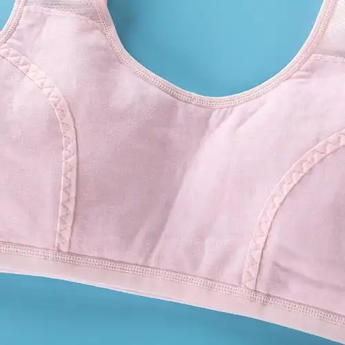 少女内衣育期初高中学生抹胸小背心9-12-14-16岁女孩大童棉文胸