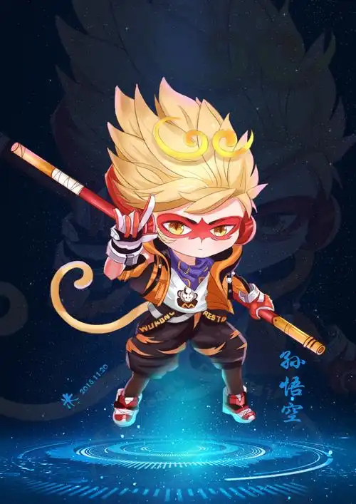 王者荣耀q版孙悟空