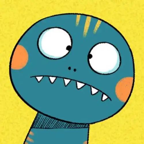 呆萌斗鸡眼魔鬼头像